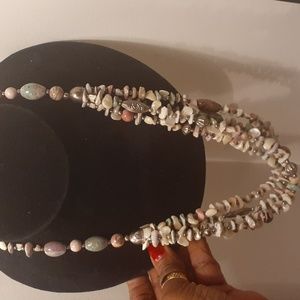 MULTI STONE NECKLACE